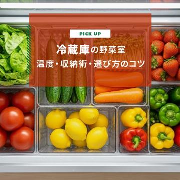 冷蔵庫の野菜室 正しい使い方は？温度・収納術・選び方のコツ