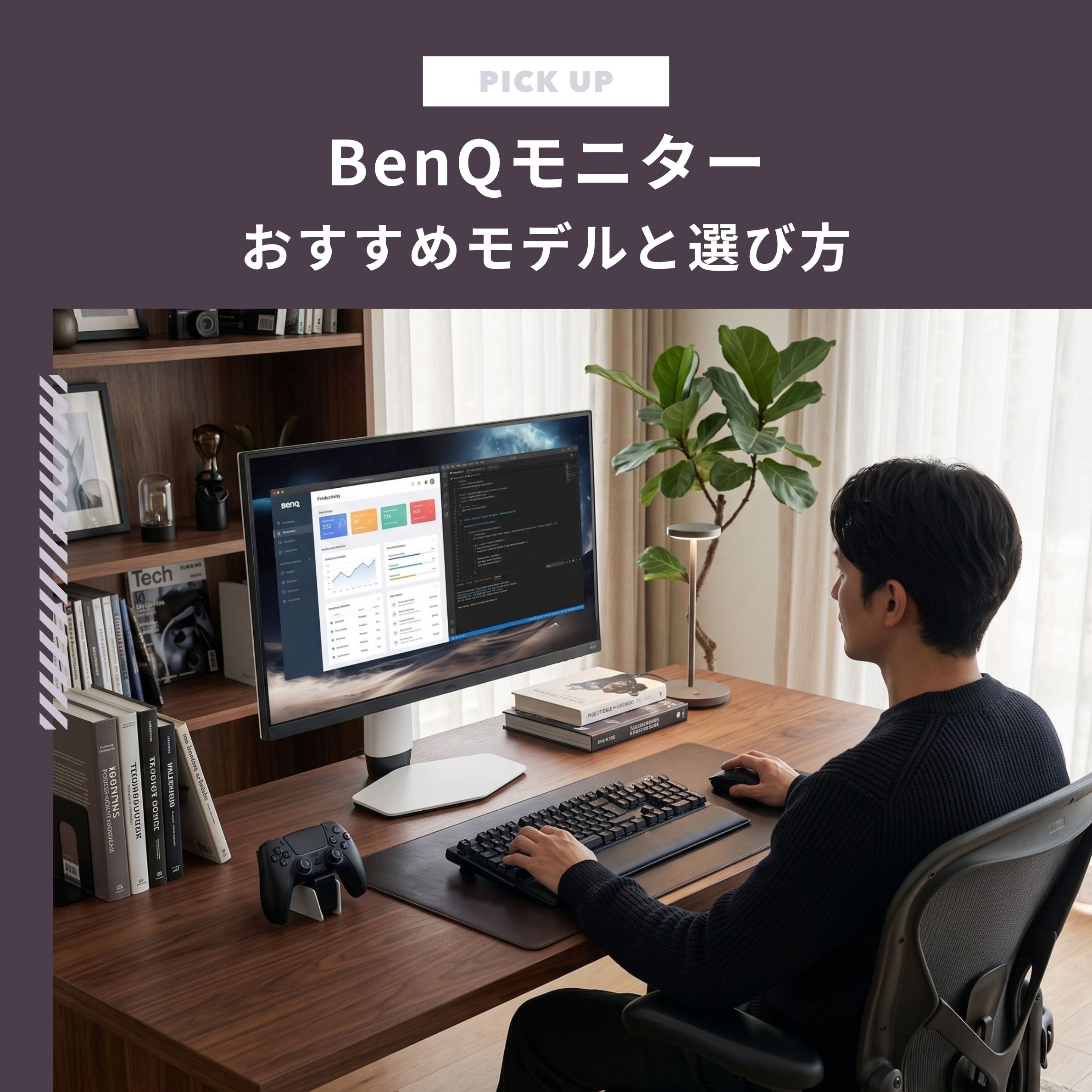 BenQモニターの選び方は？おすすめモデルと試して選ぶコツ