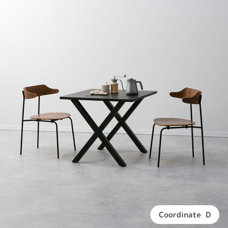 ちろる　ダイニングテーブル&チェア2脚 回転式肘付きダイニングチェア2脚セット 通販【ニッセン】