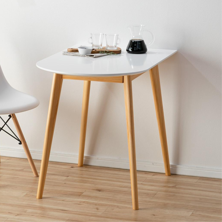 1人暮らしがカフェのようになる【壁付けダイニング & チェア1脚 セット