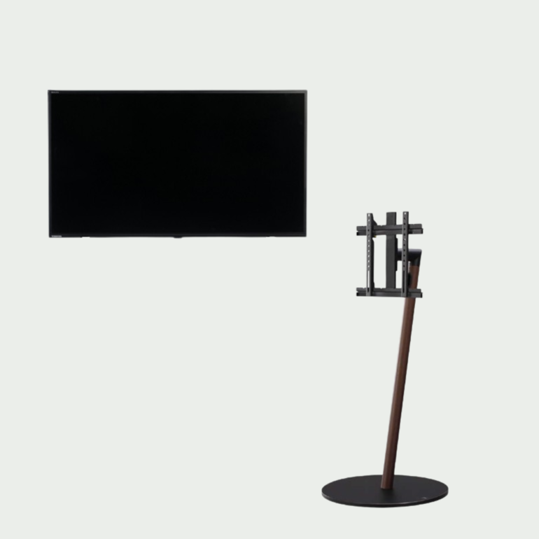 REGZA 4K液晶 43V型 & WALL テレビスタンド ネット動画ボタン