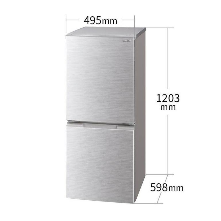 SHARP 基本の家電2点セット【洗濯機5.5kg & 冷蔵庫152L】 30〜199Lの 