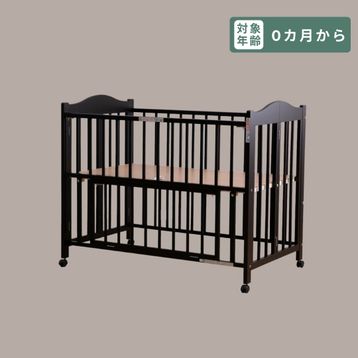 石崎家具 チェリッシュ 折りたたみベビーベッド レギュラーサイズ 幅