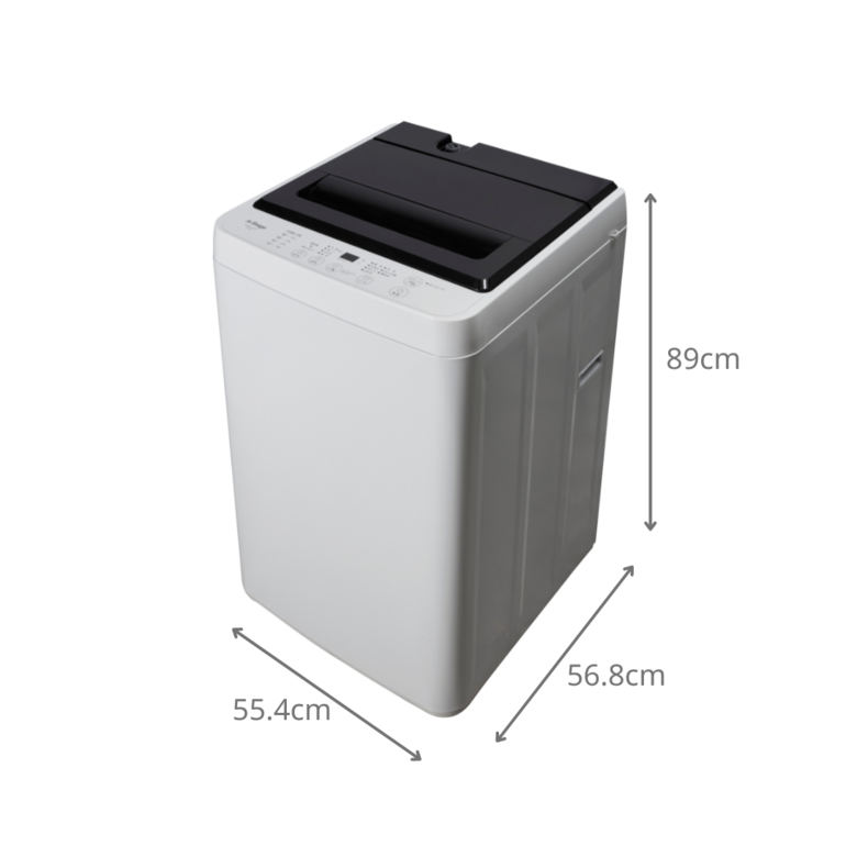 1人暮らしのホワイト系家電 3点セット【冷蔵庫121L & 洗濯機5.5
