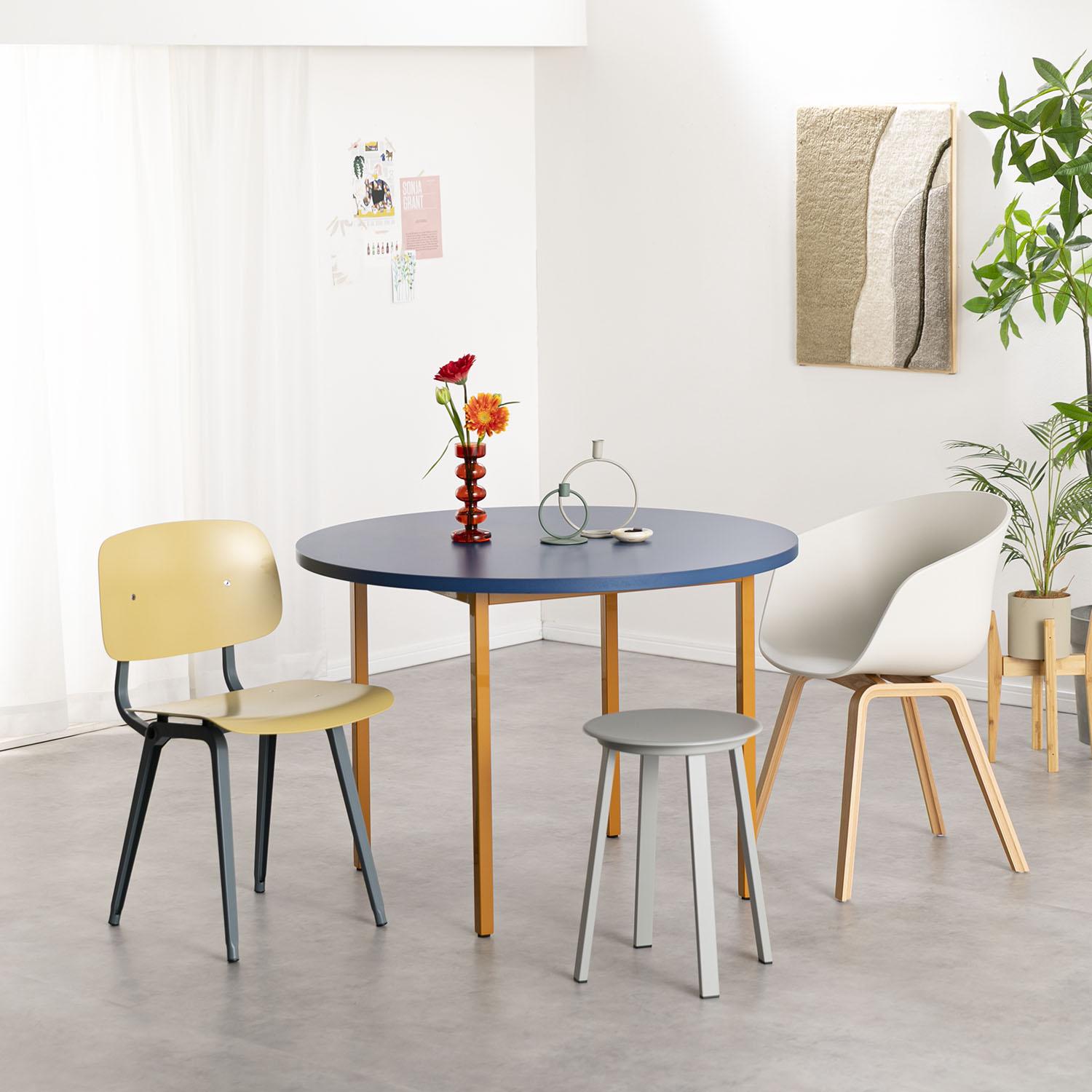 カラフルダイニングセット 4人用ダイニングテーブル+ダイニングチェア+
