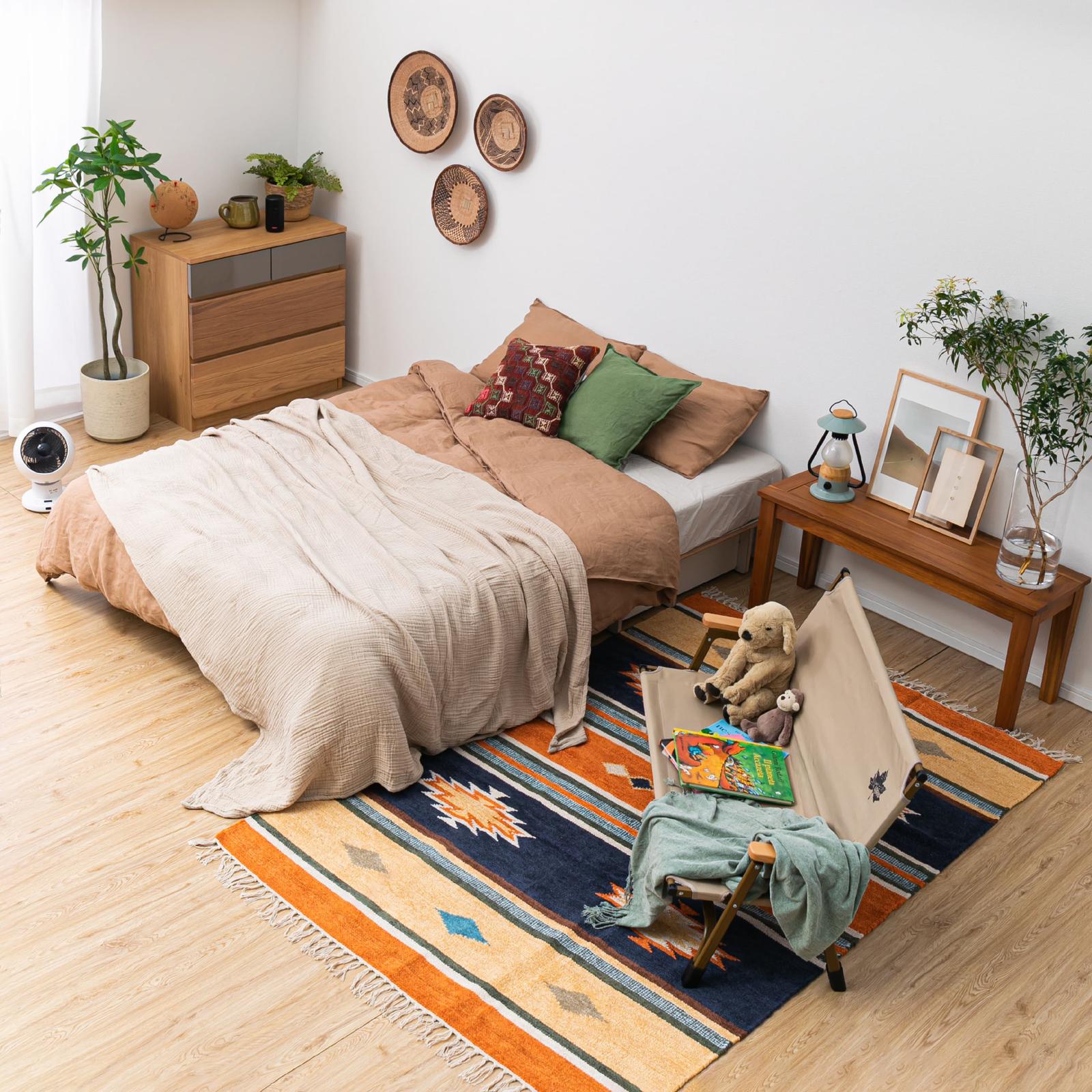 小さな子どもがいるファミリーのベッドルーム