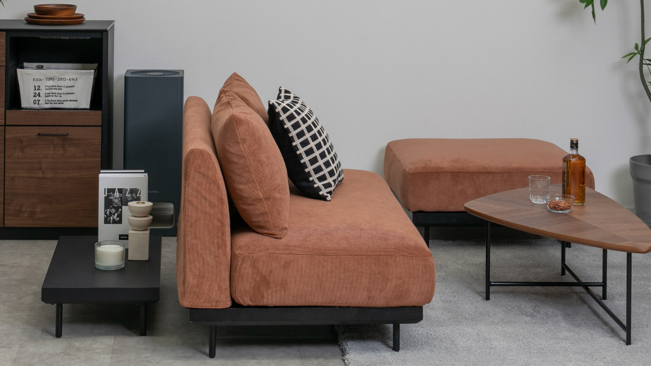 CIRCLE ソファ コーデュロイ ナチュラル 2人掛け CIRCLE / サークルの