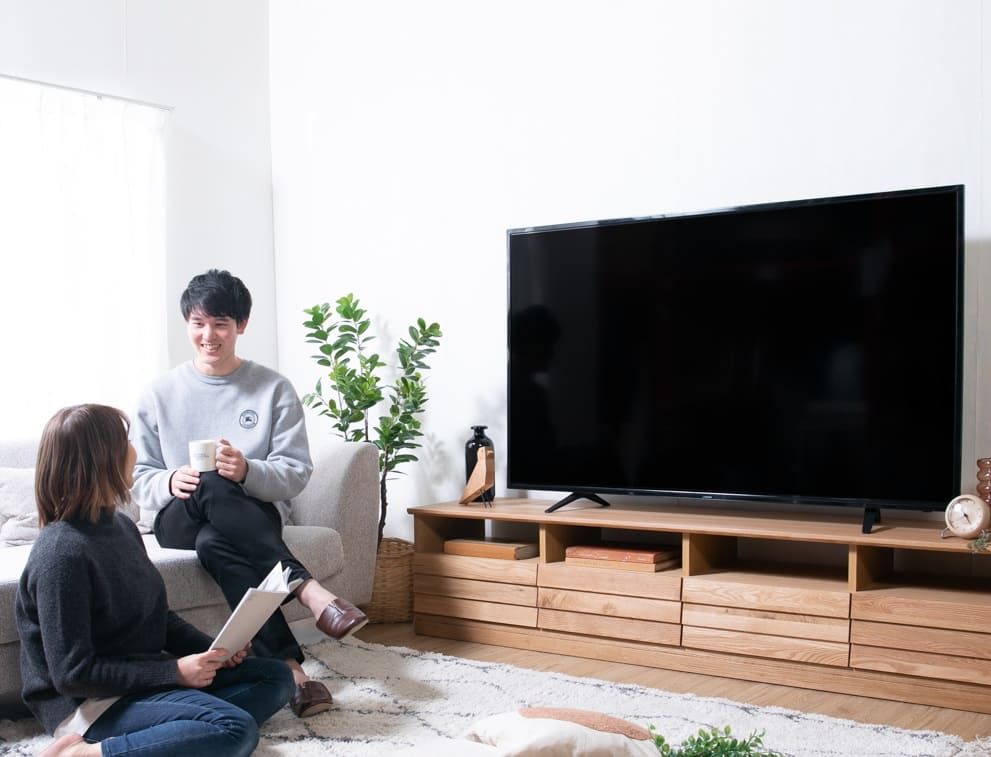 二人暮らしの狭い部屋を広く見せる実例