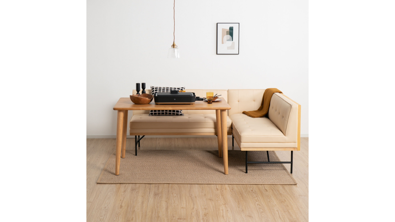 ステルス ダイニングテーブル 幅90×奥行75×高さ71cmのレンタル