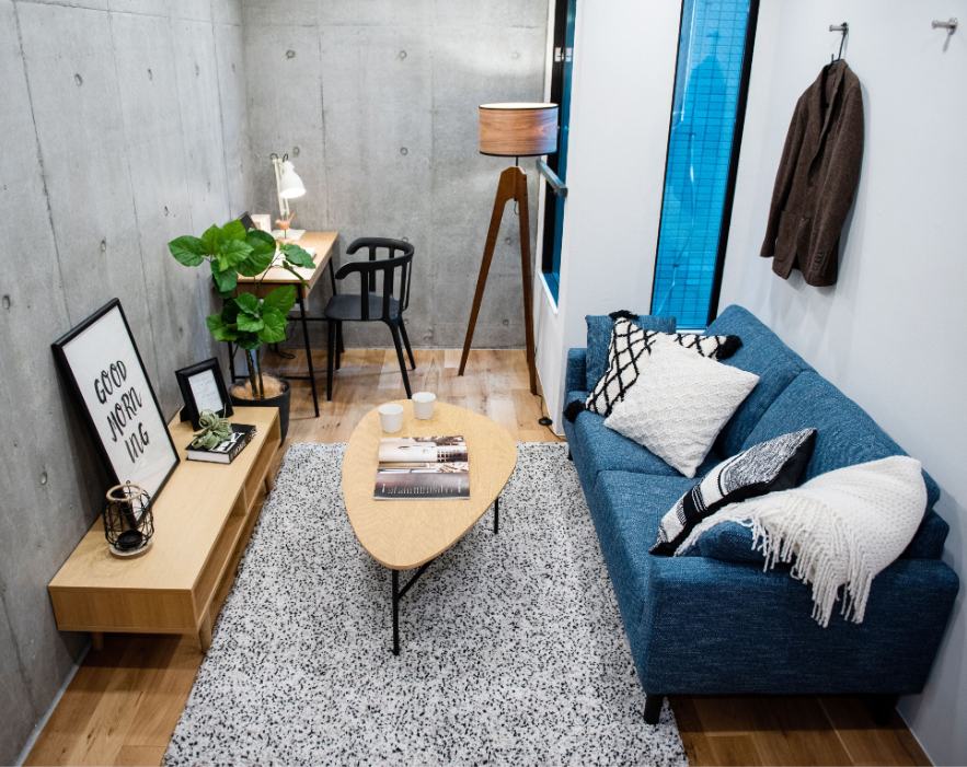 モテる男の6畳の部屋のかっこいいレイアウト