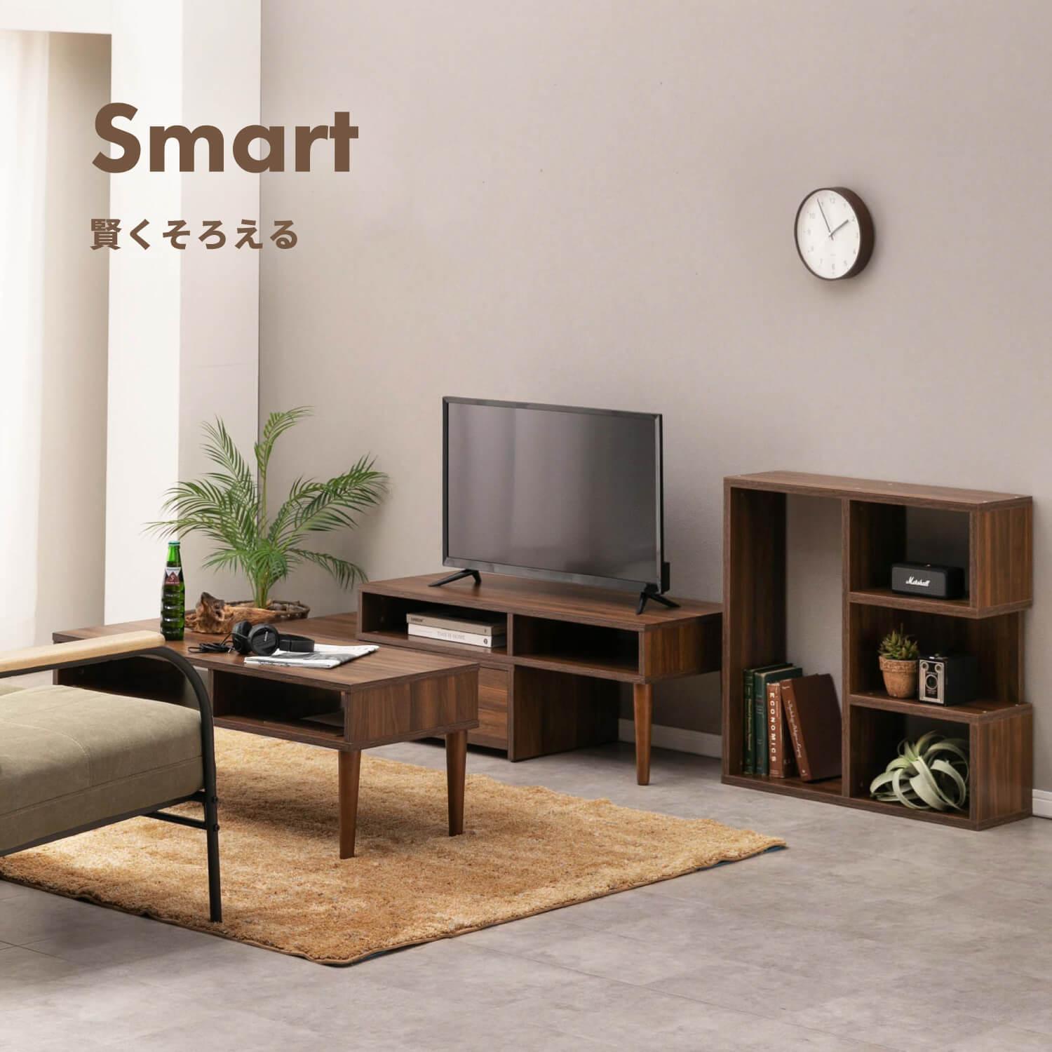 コンパクトで統一感のある一人暮らし