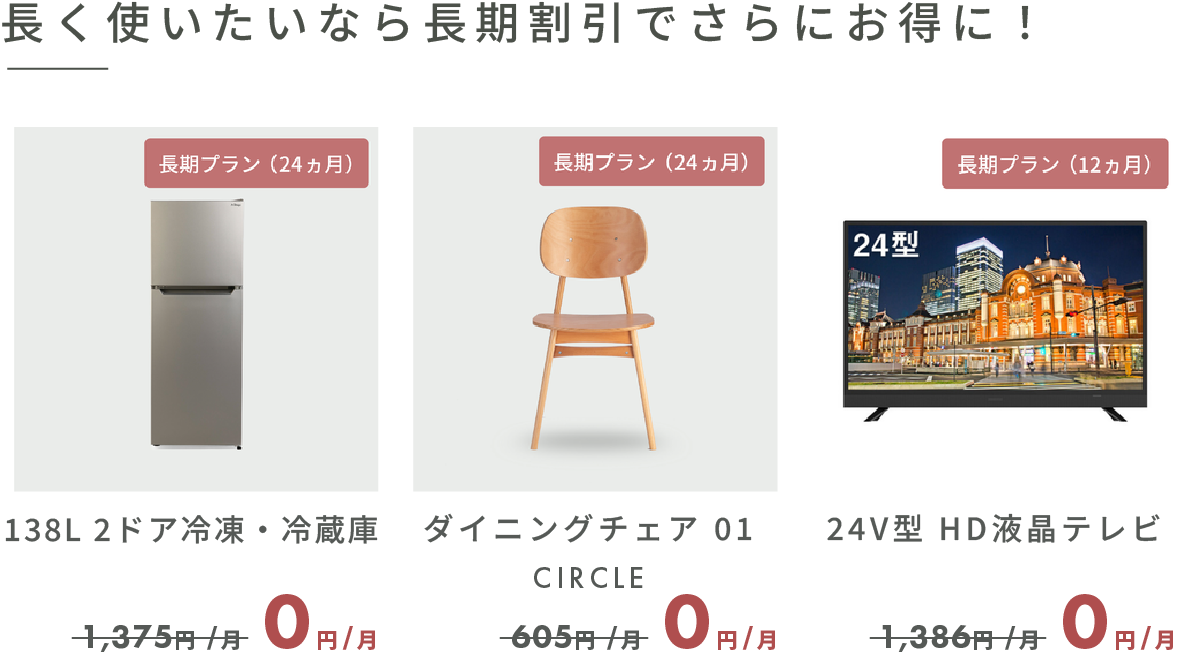 長く使いたいなら長期割引でさらにお得に!
