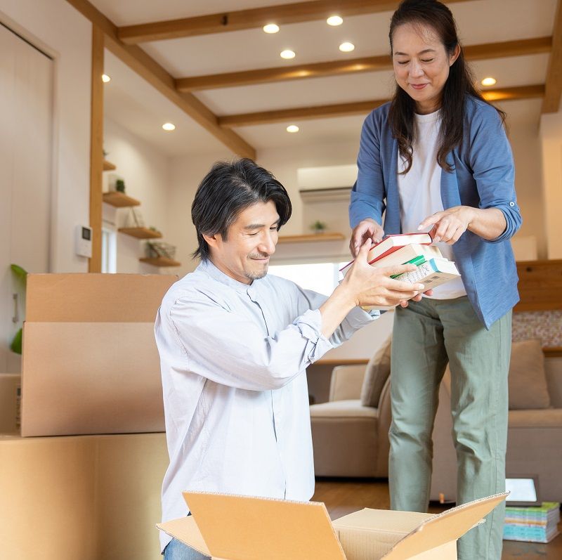 2人暮らしの間取りに入る荷物の量を考える