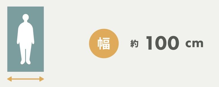 シングルベッドのサイズ