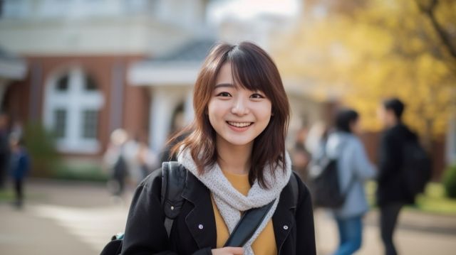 大学生一人暮らしを楽しむ人