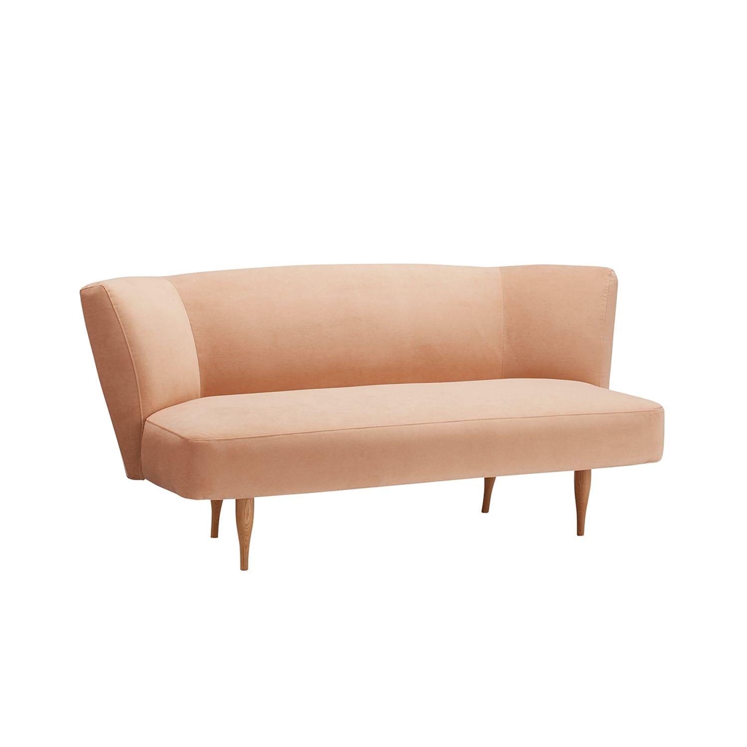 ソファおすすめブランドイデーの2人掛けソファKAI SOFA Salmon PinkKAI SOFA Salmon Pink