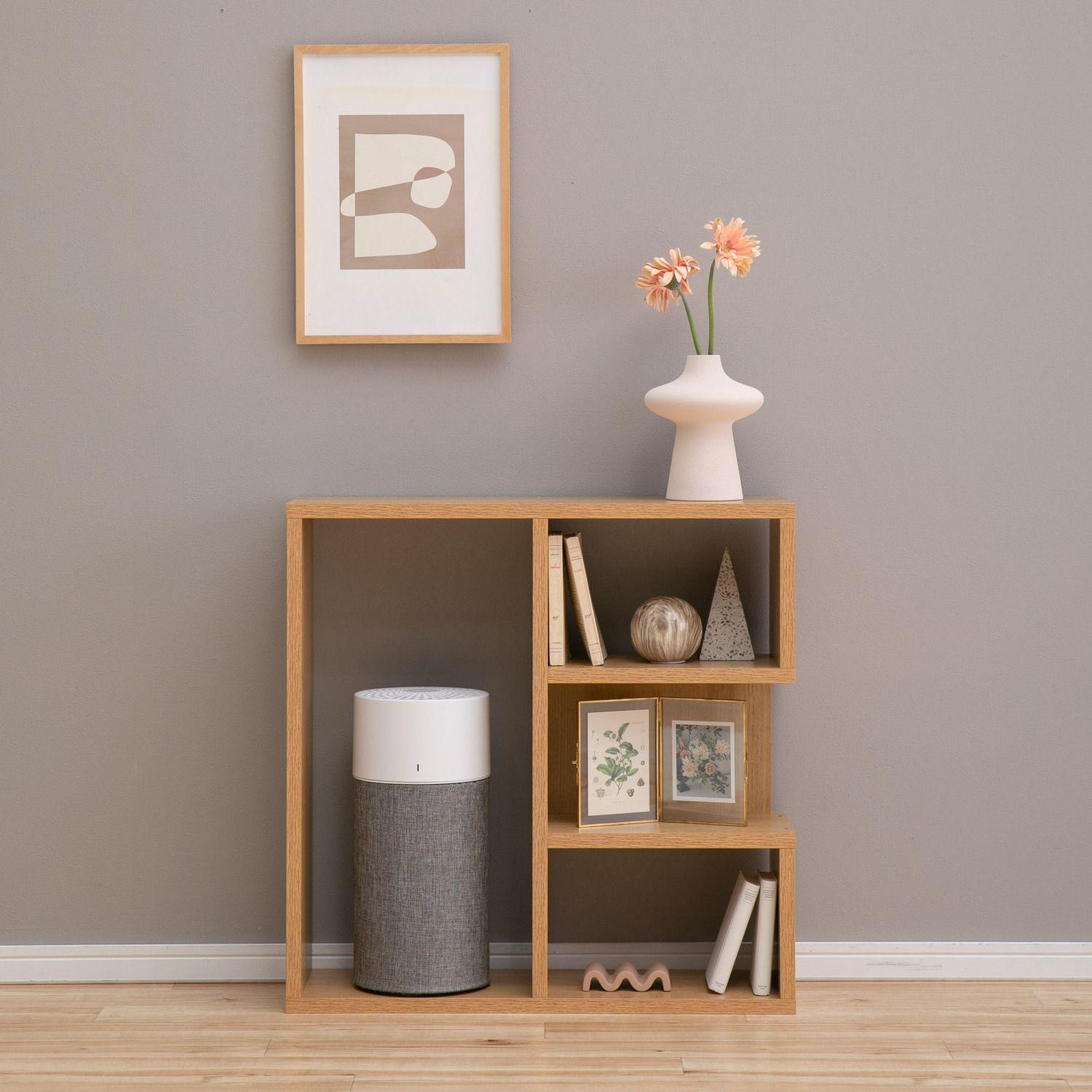 おしゃれに見せるオープンタイプの収納