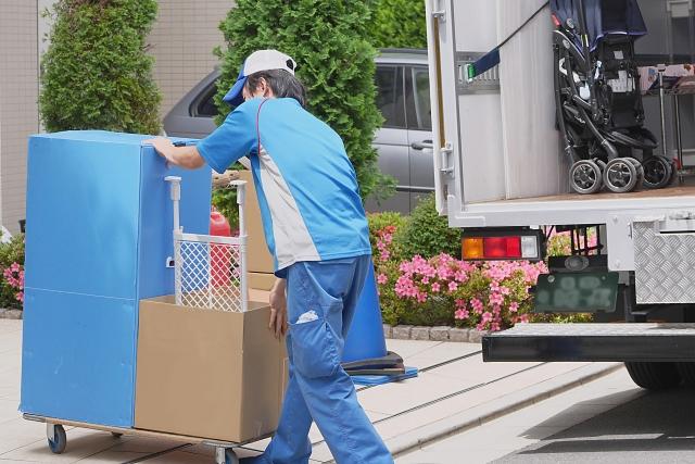 引っ越しの荷物が減る