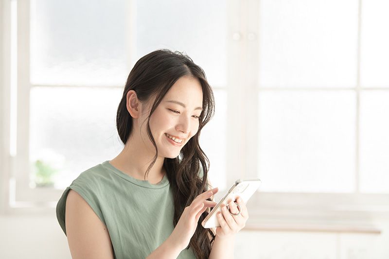 スマホで簡単手続き