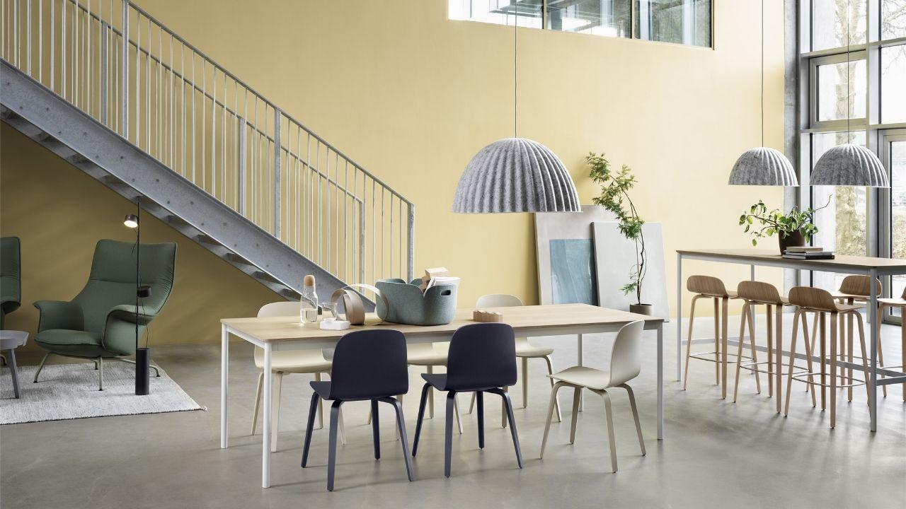 MUUTO ドーム型吊り下げライト　ライトグレー MUUTO ドーム型吊り下げライト ライトグレー シーリングライト