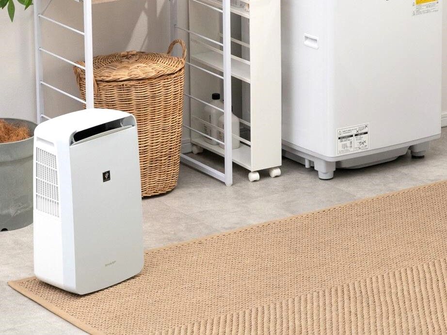 室内干しアイデア家電SHARP 冷風・衣類乾燥除湿機