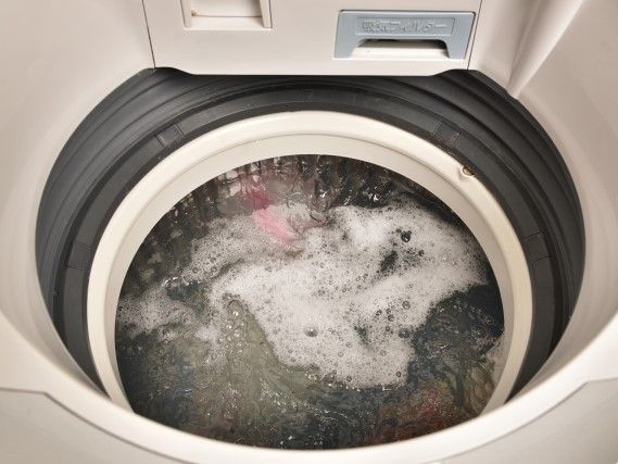 シャープの洗濯機は穴なし
