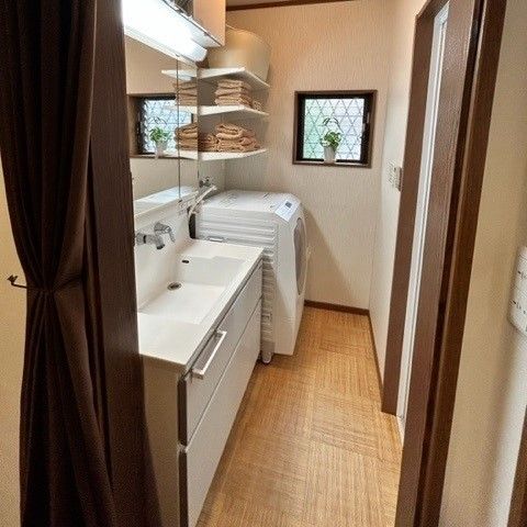 部屋 間仕切りカーテン