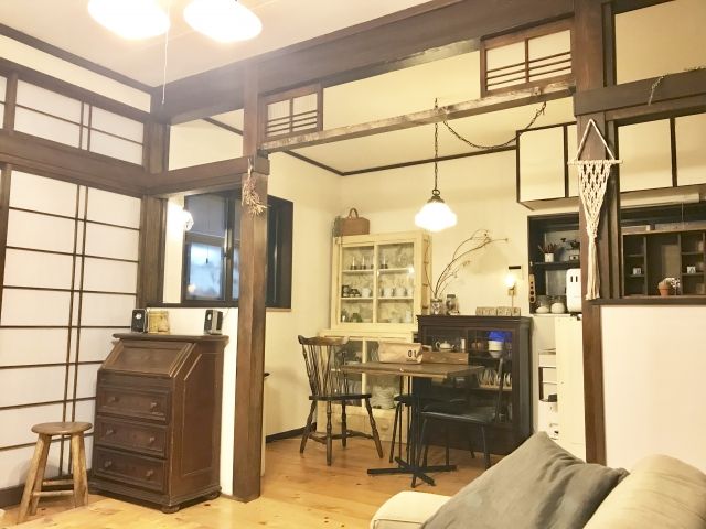 部屋 仕切りアイデア　間仕切り壁