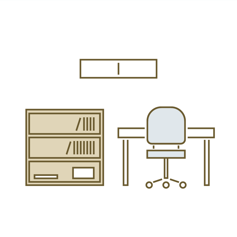 すぐに引っ越す部屋の家具