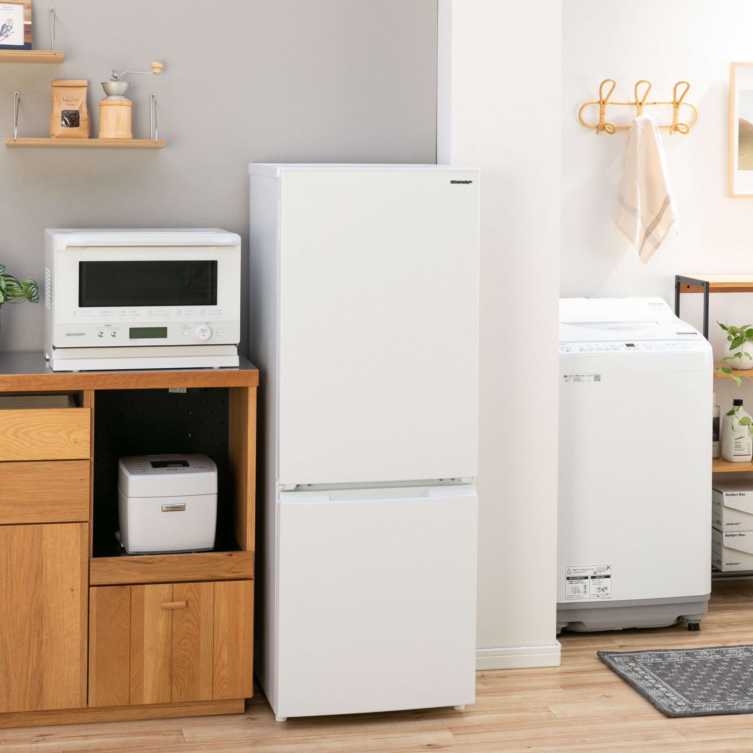 冷蔵庫のおすすめ 二人暮らし向け179L SHARP 179L 2ドア冷凍・冷蔵庫