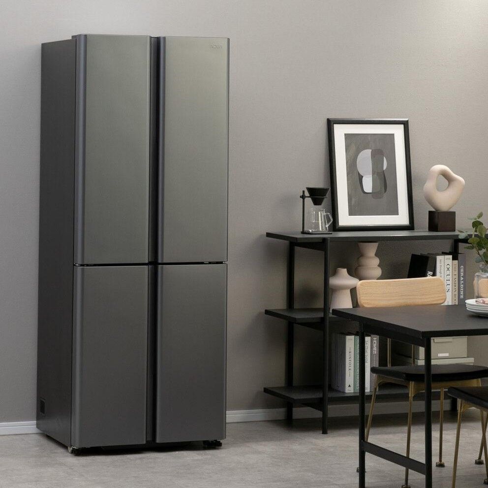 電化製品 レンタル AQUA 420L 4ドア冷凍・冷蔵庫