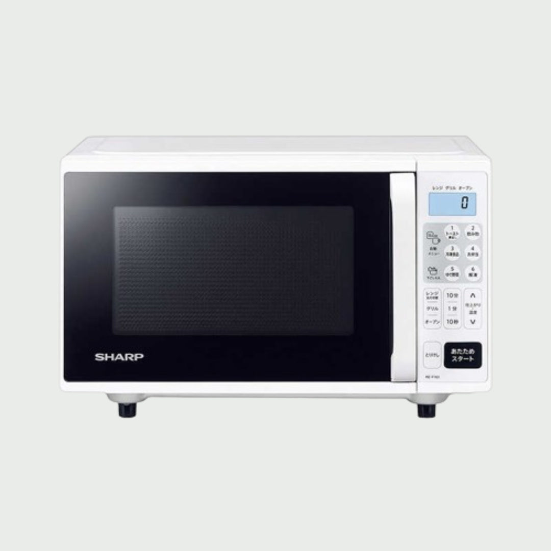 一人暮らしのキッチンにぴったりなSHARP コンパクトオーブンレンジ 16L