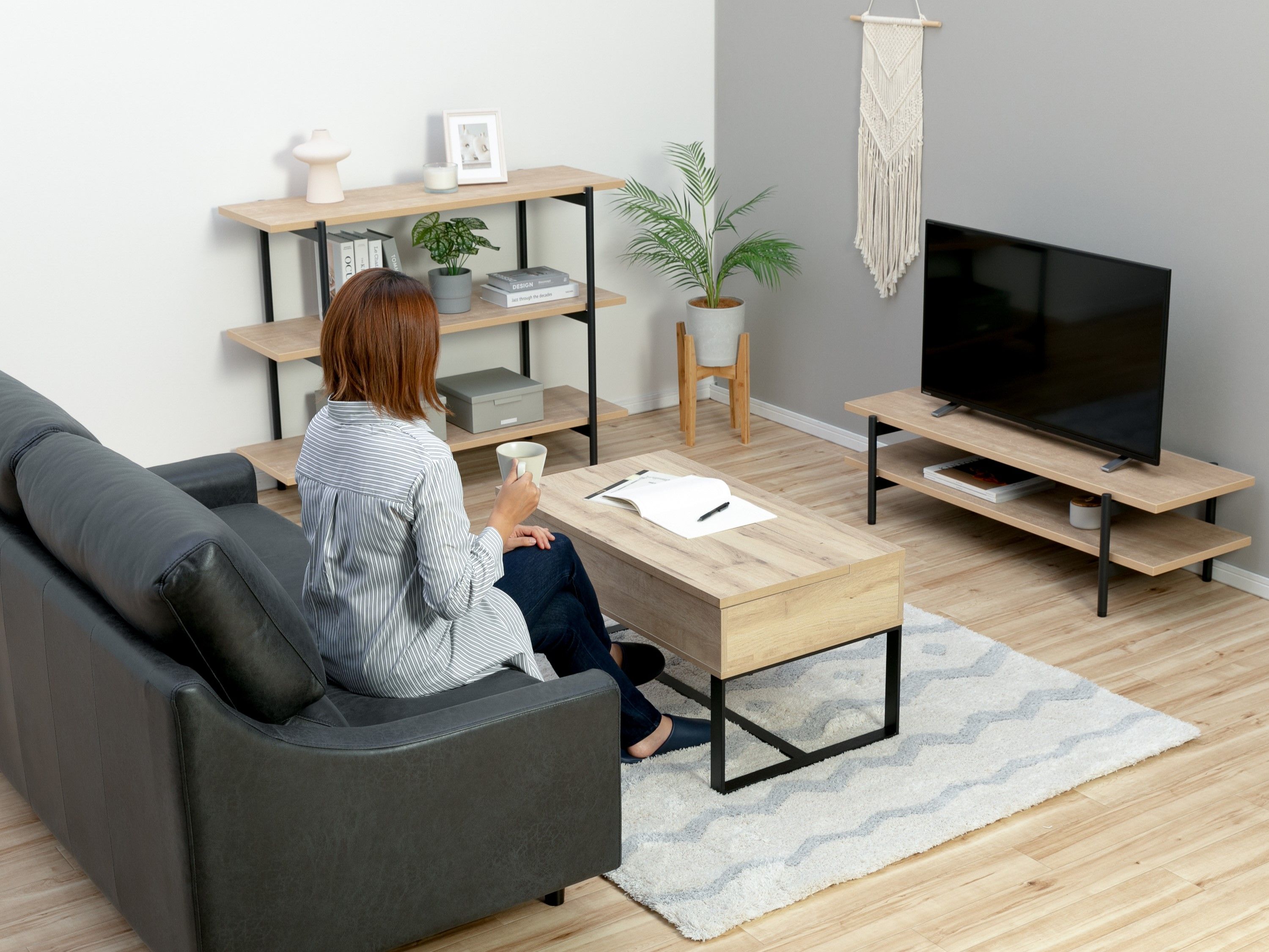 最適なテレビラックの高さ