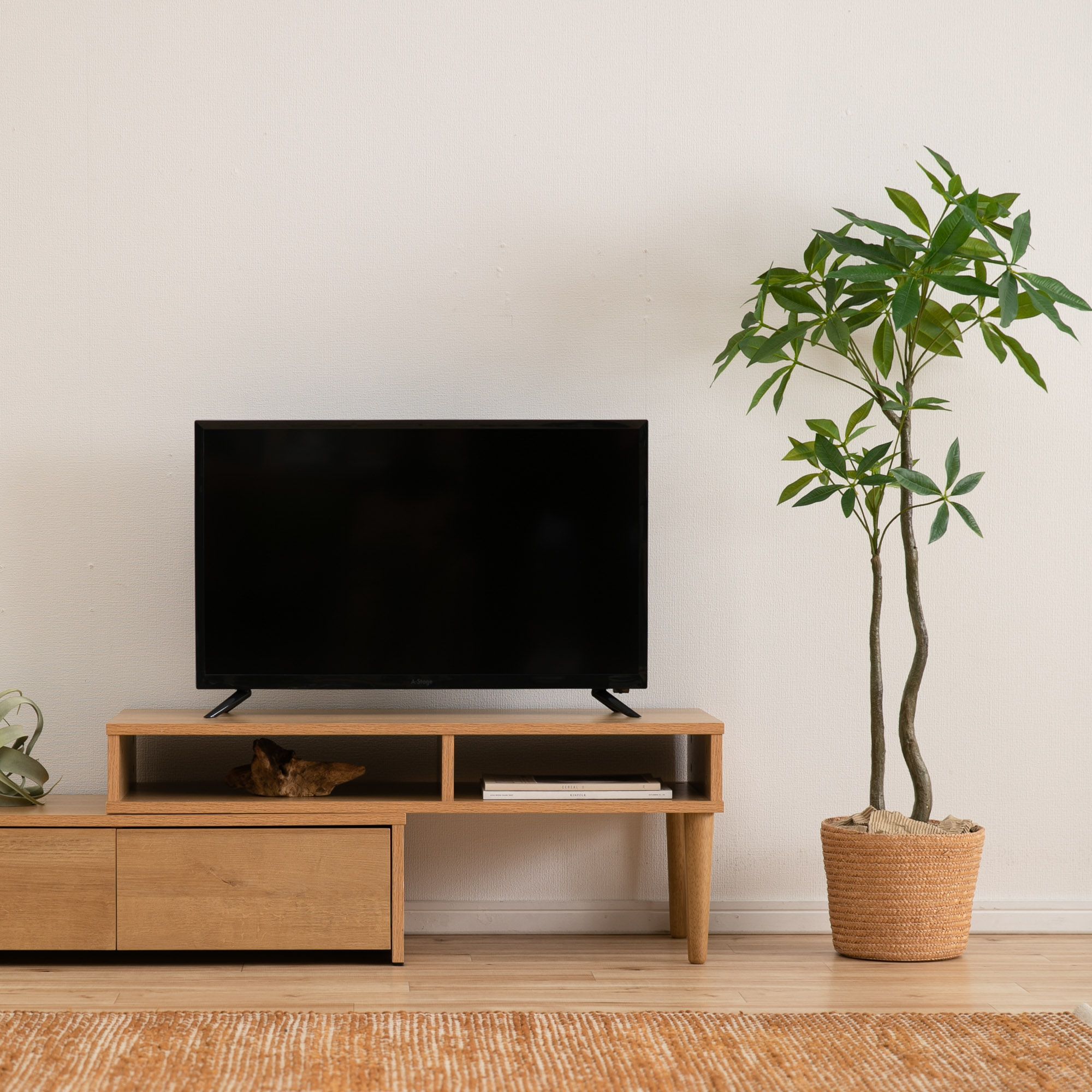 テレビラックとテレビの理想のバランス