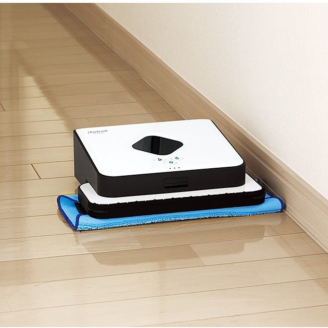拭き掃除もしてくれるiRobot ブラーバ390 床拭きロボット