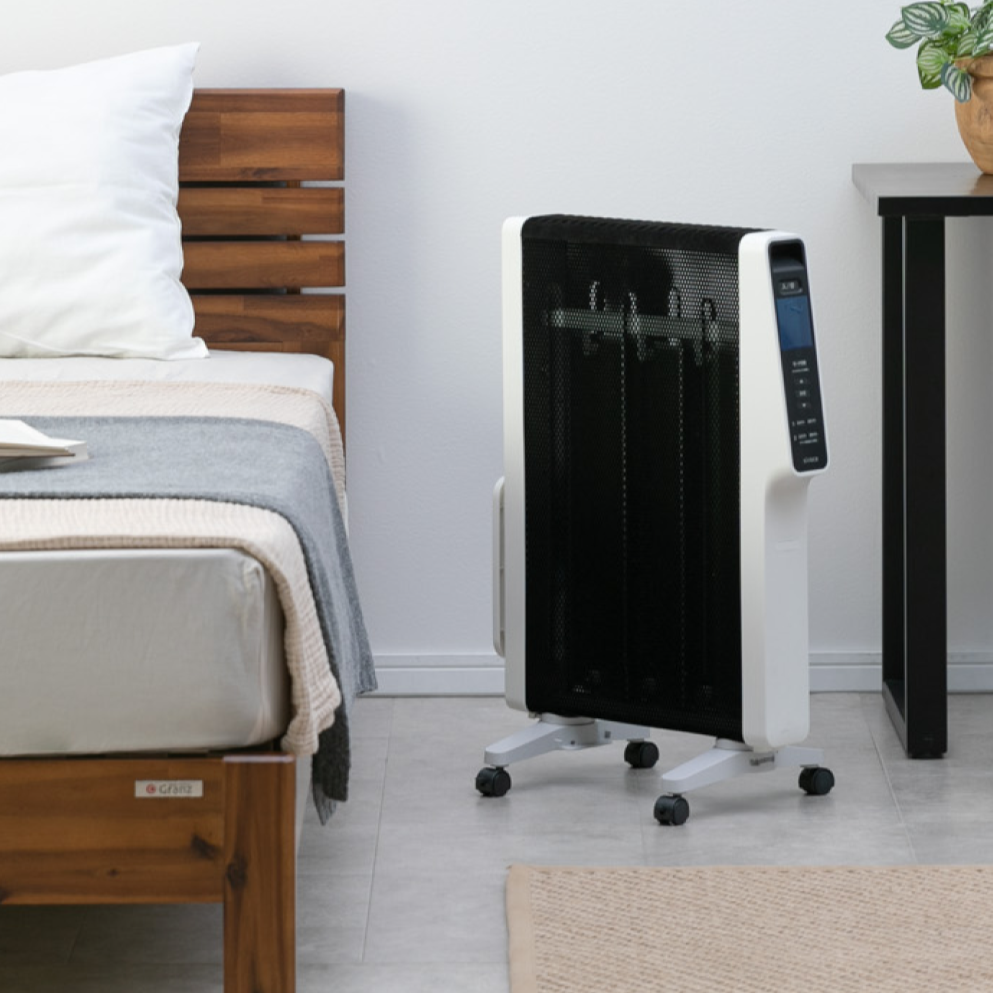 ノンオイルヒーターのおすすめ　siroca 遠赤軽量ヒーター かるポカ（節電モード搭載）