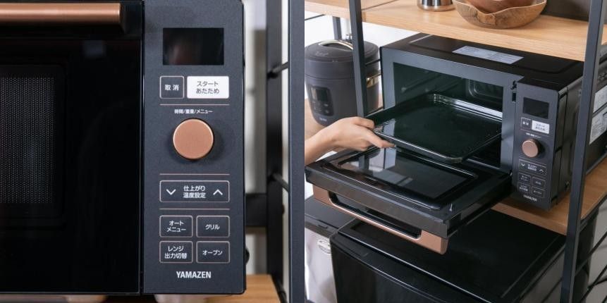 シンプルで分かりやすいオーブン機能付きの安い電子レンジ