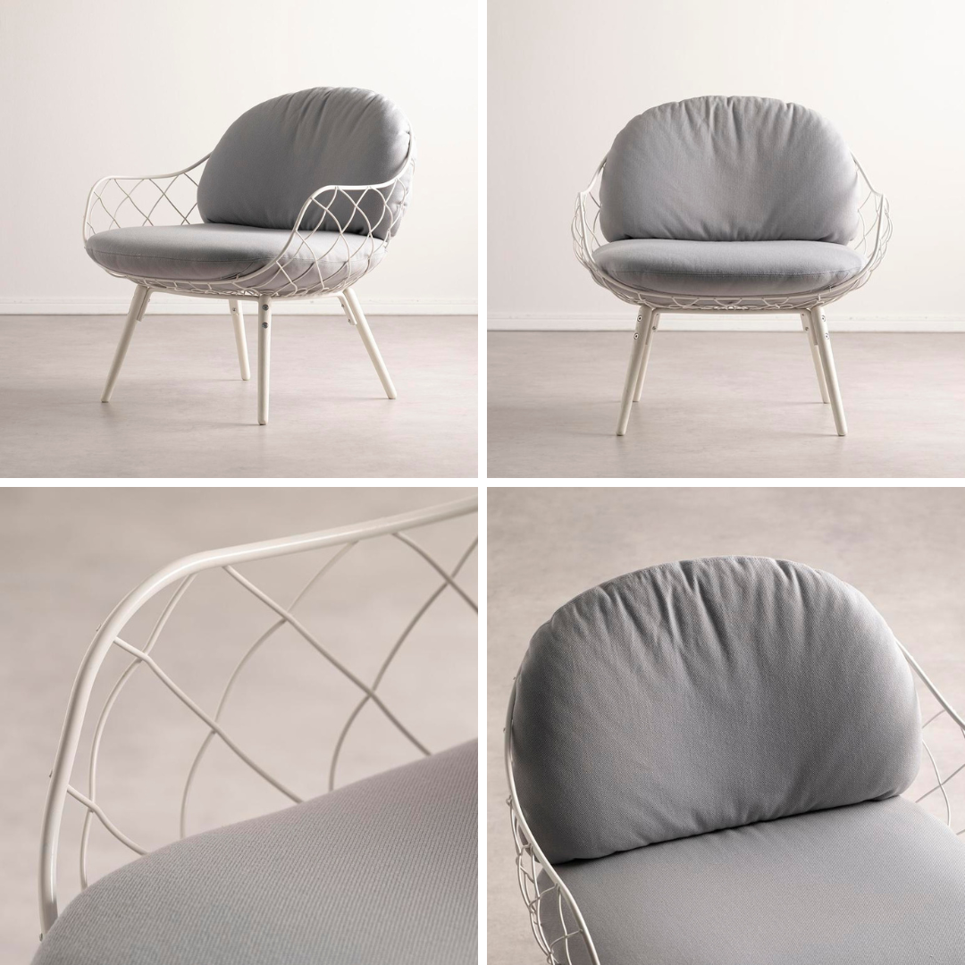 イタリア製でパイナップルのようなフォルムのMAGIS PINA LOW CHAIR