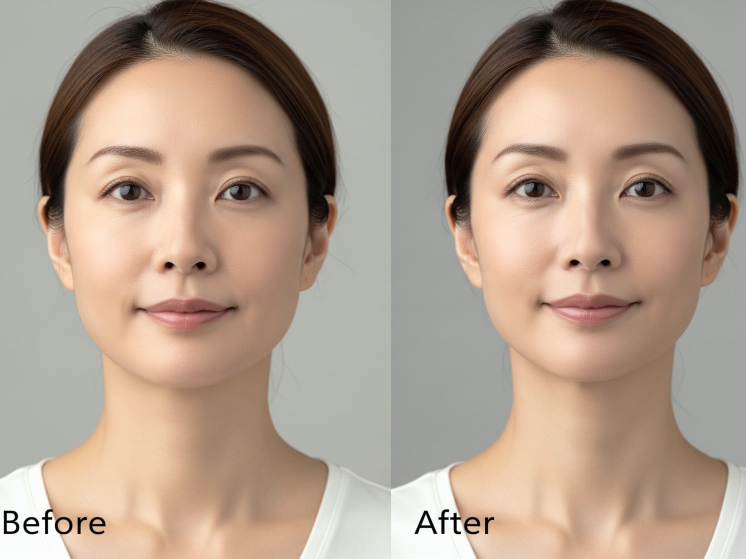 気になる「たるみ」にEMSとRF(ラジオ波)でリフトアップした女性のビフォーアフター
