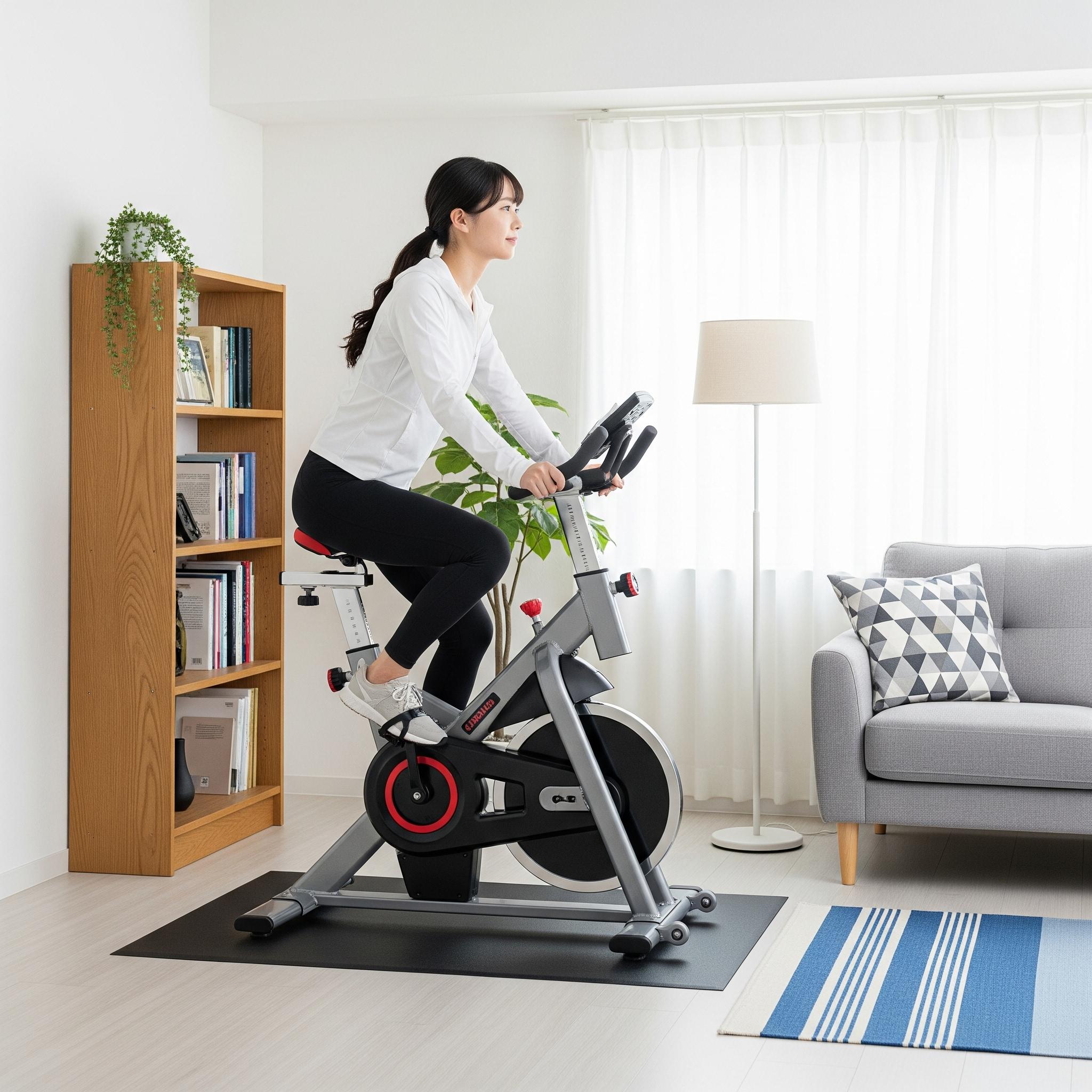 フィットネスバイクとスピンバイクの主な違い