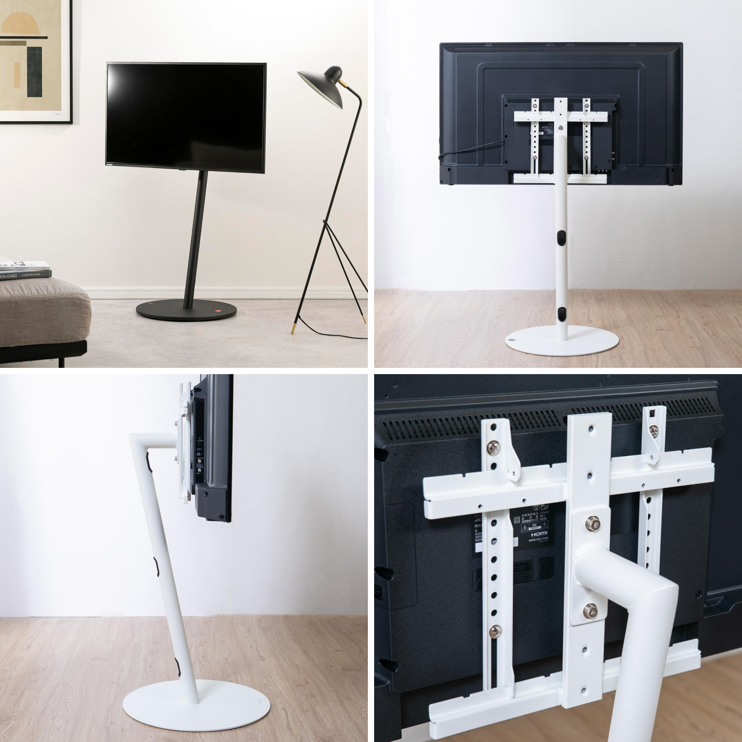 優秀「収納」＆「省スペース」アイテム　WALL テレビスタンド A2 LOW TYPE