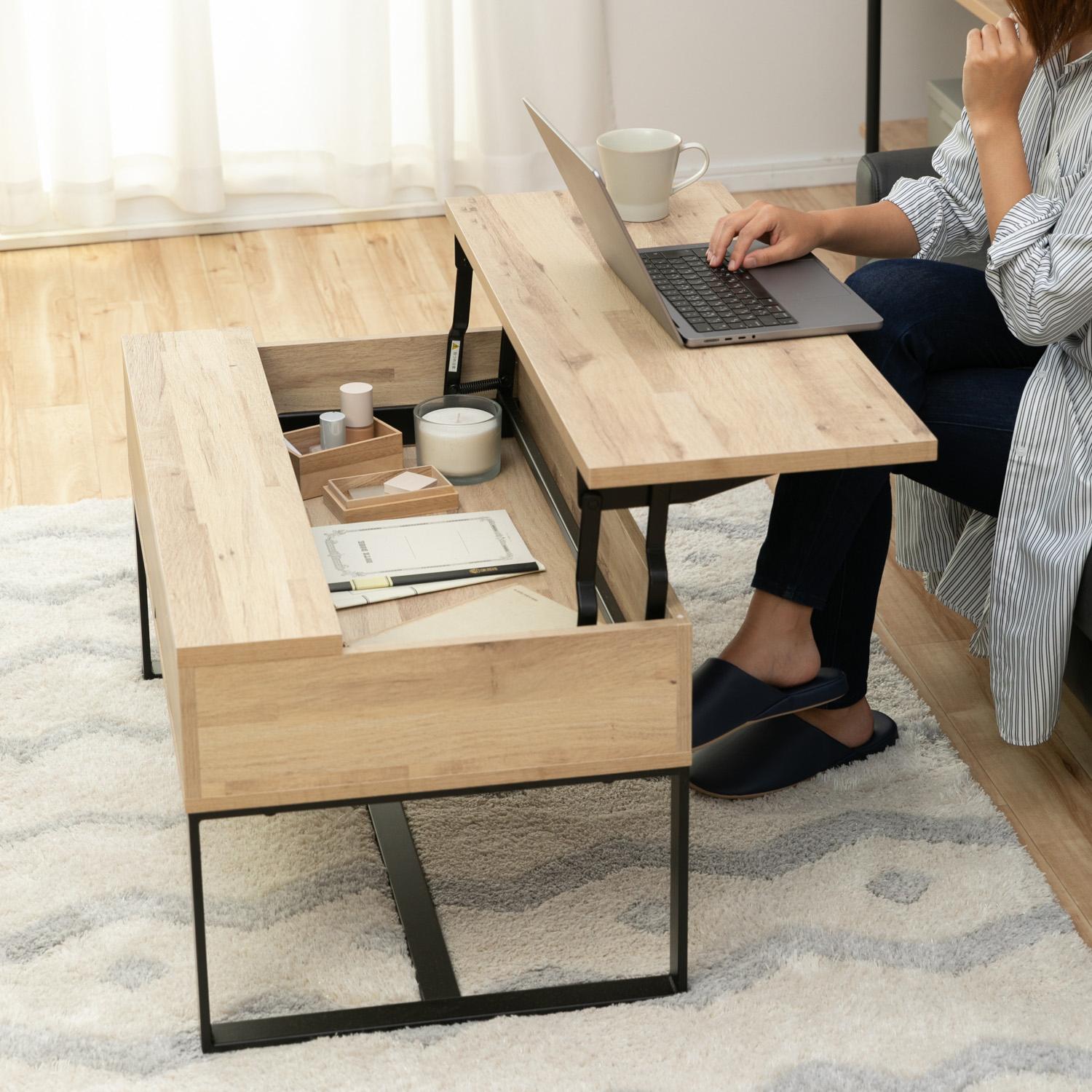 狭い部屋におすすめの収納付きテーブル