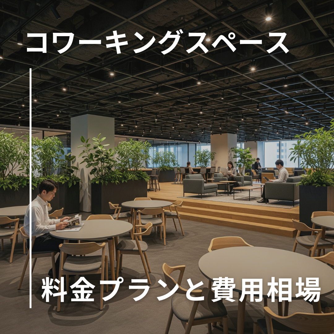 コワーキングスペースの法人向け料金プランの種類と費用相場