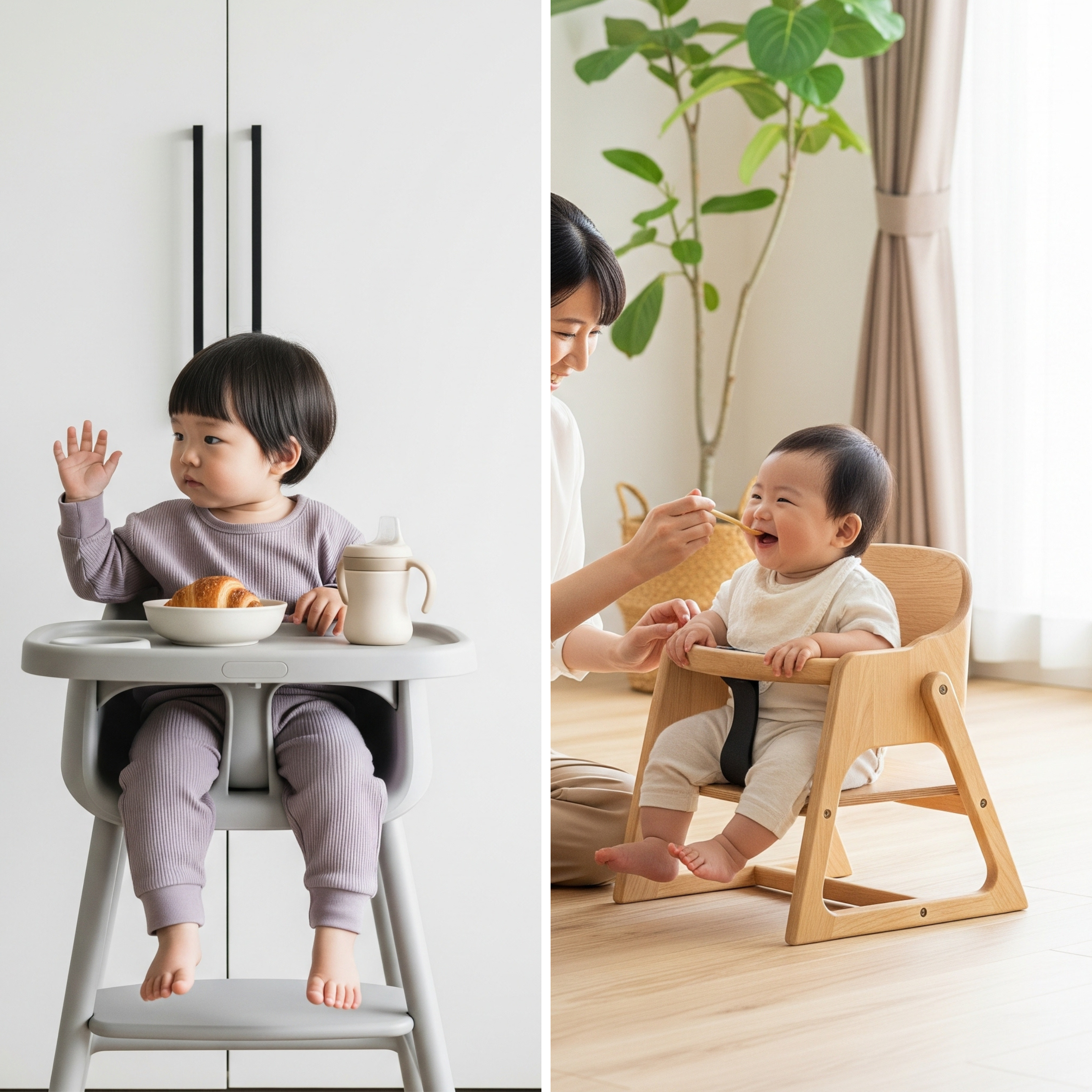 ハイチェアとローチェアどっちがおすすめ