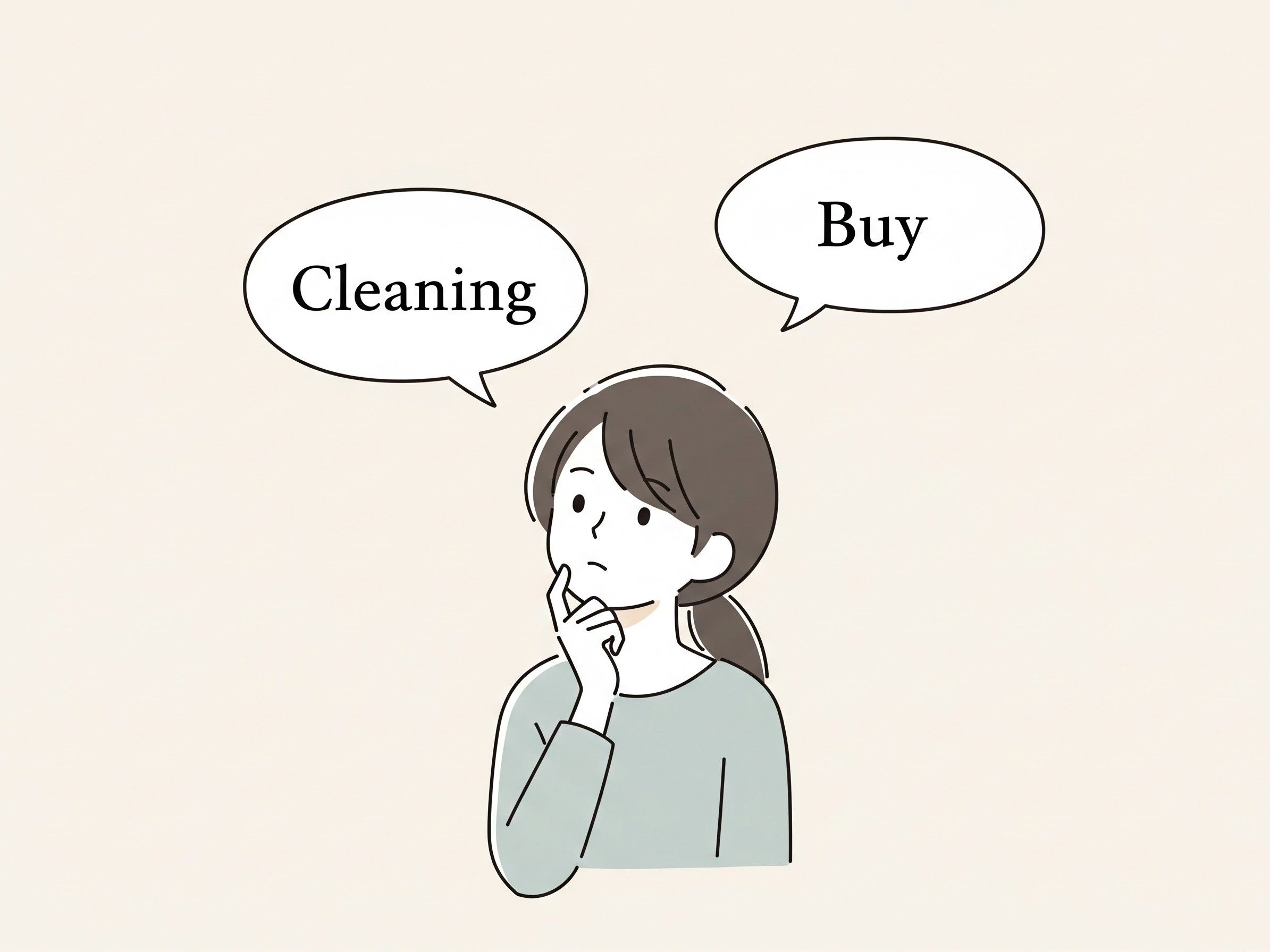 洗濯機の臭いや汚れが取れずにプロに頼むか買い替えるか悩む人