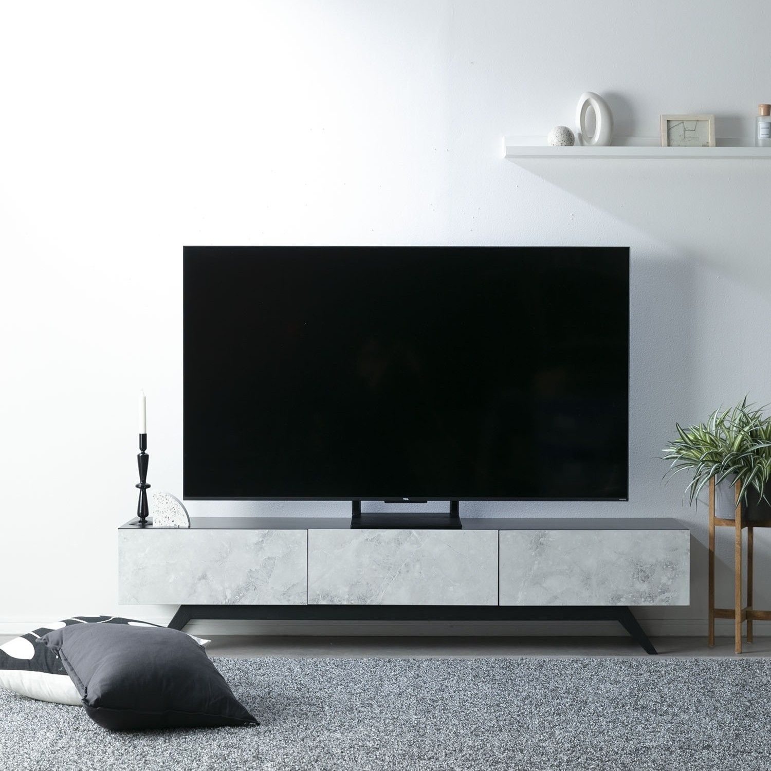 50インチテレビの具体的な本体サイズは？