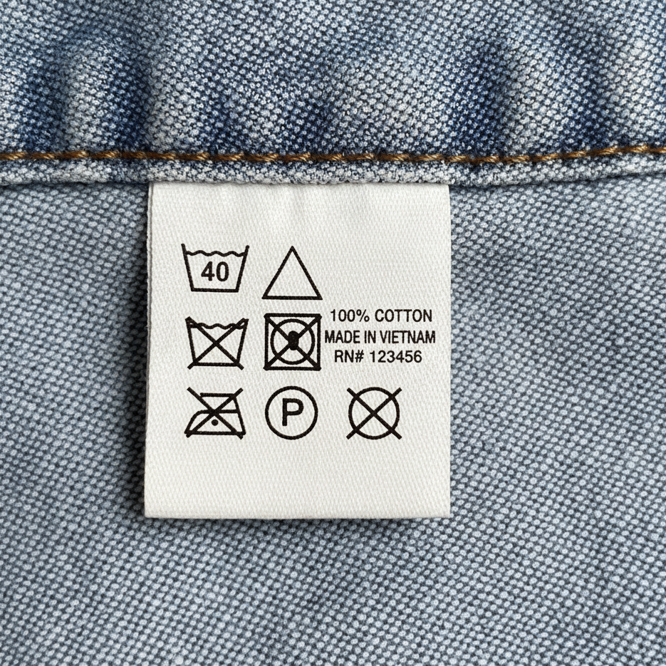 洗濯機で服を洗うときは洗濯表示を確認する