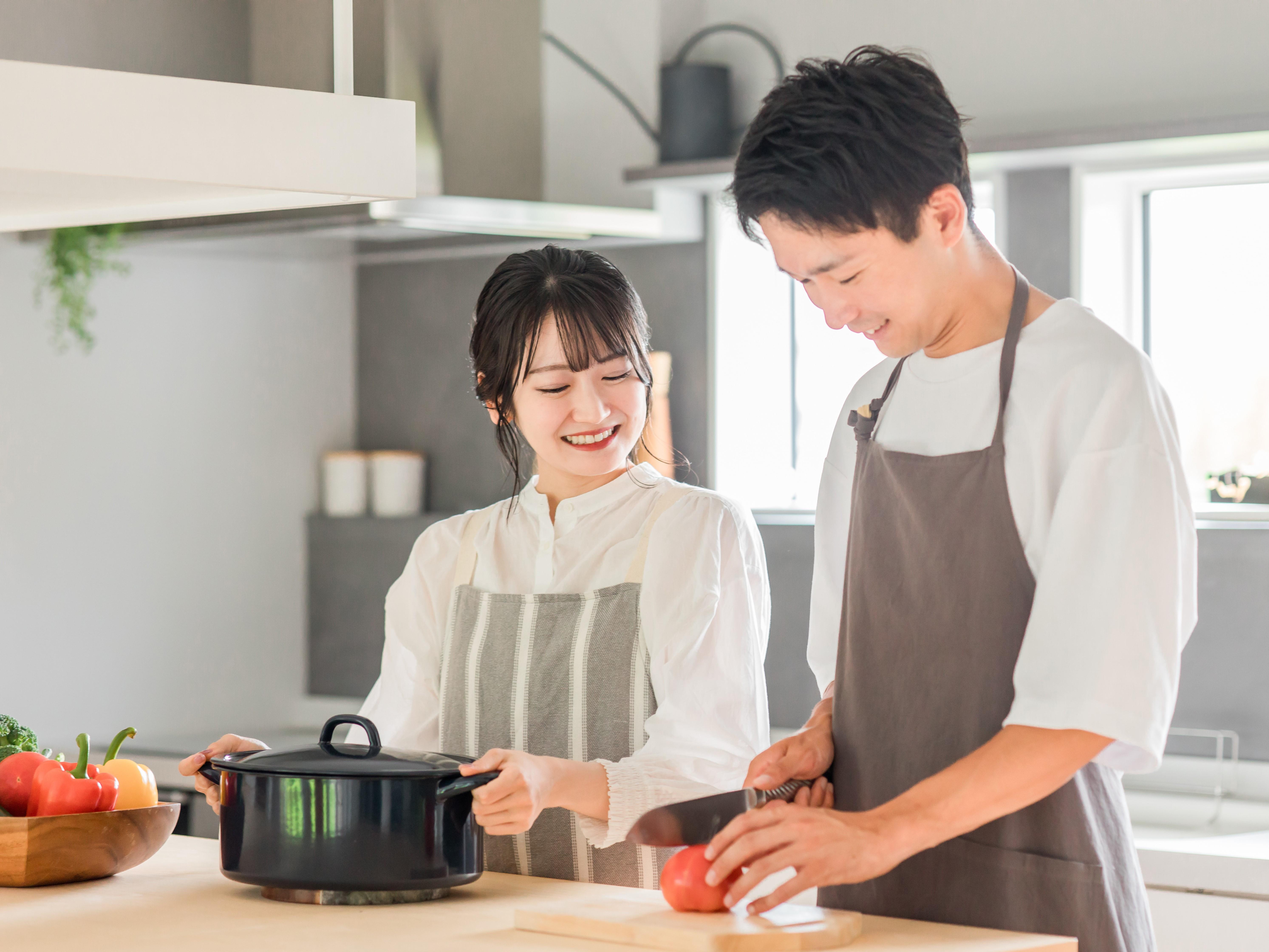 野菜室を上手に活用して美味しい毎日を過ごす夫婦