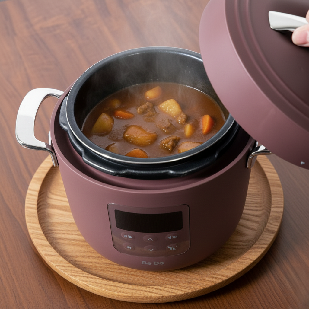 冷蔵庫に入れる予定のカレー
