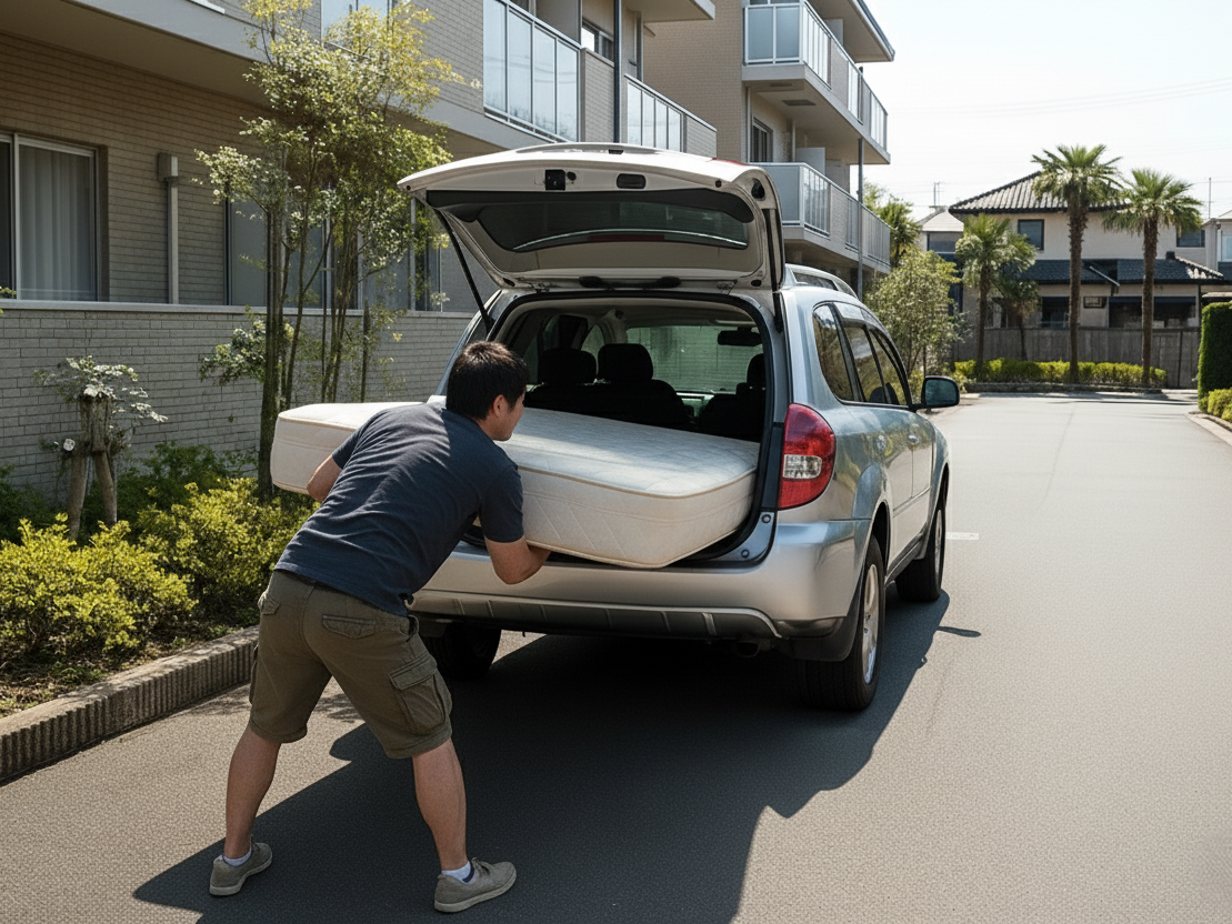 マットレスを自分で処分する人